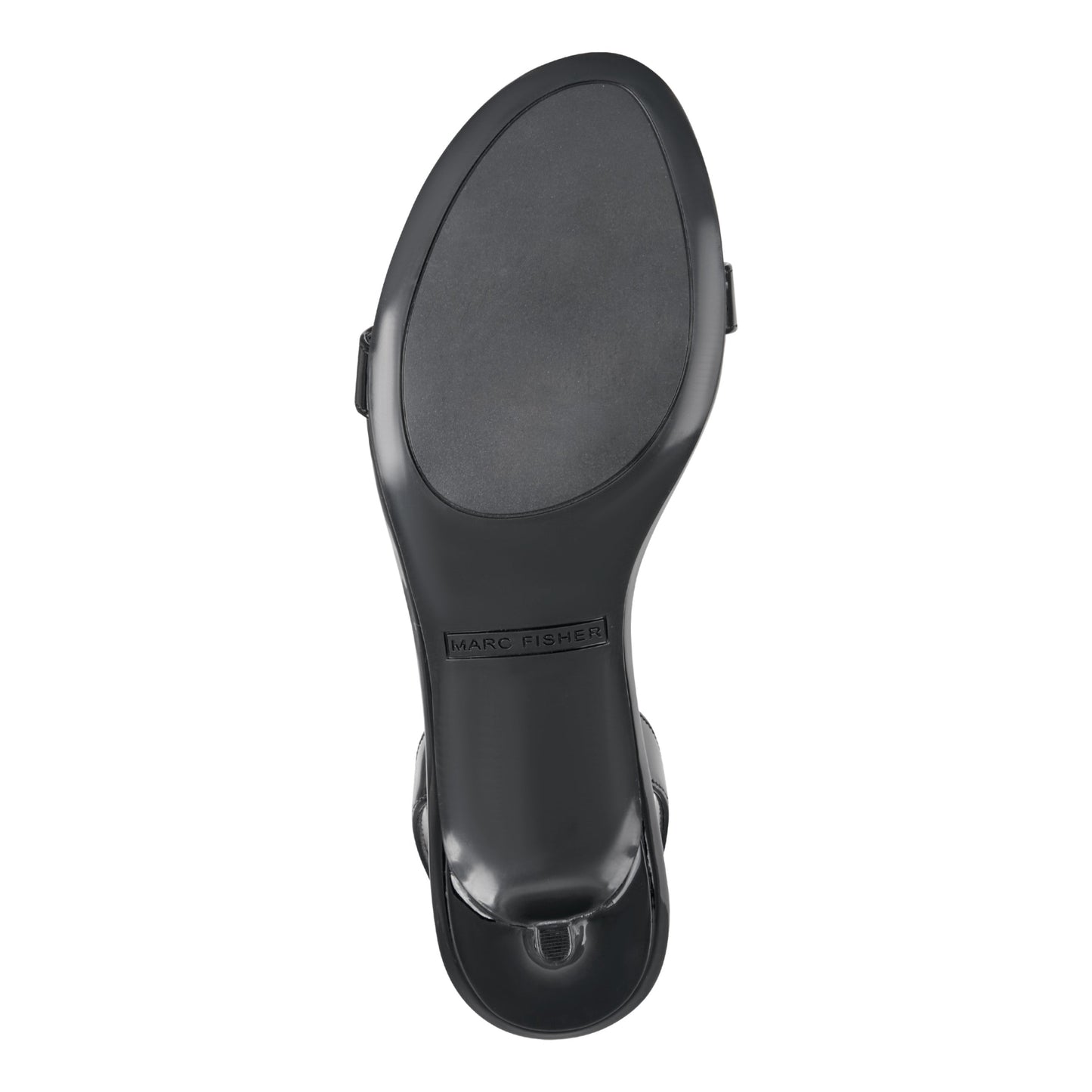 Marc Fisher Salla Slingback Kitten Heel Sandal - Black Patent