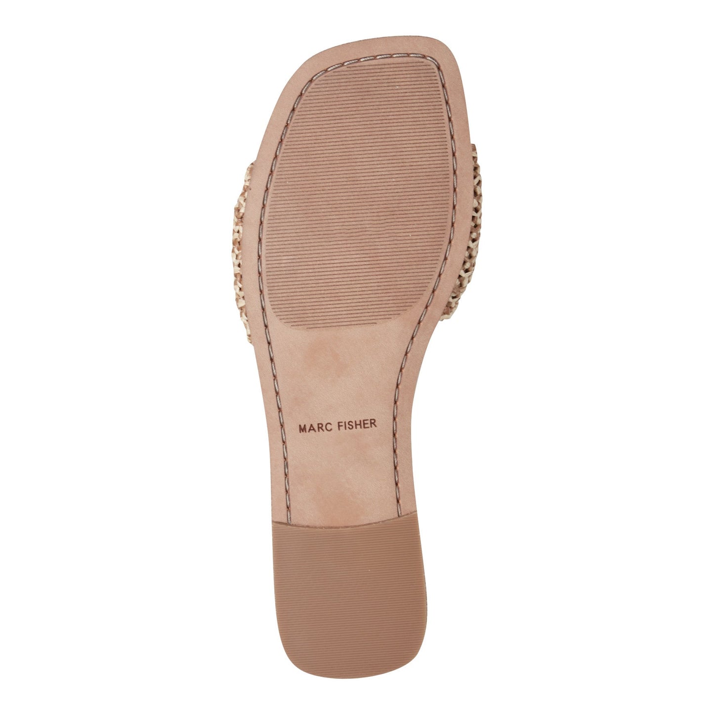 Marc Fisher Nalena Flat Slide Sandal - Natural Multi