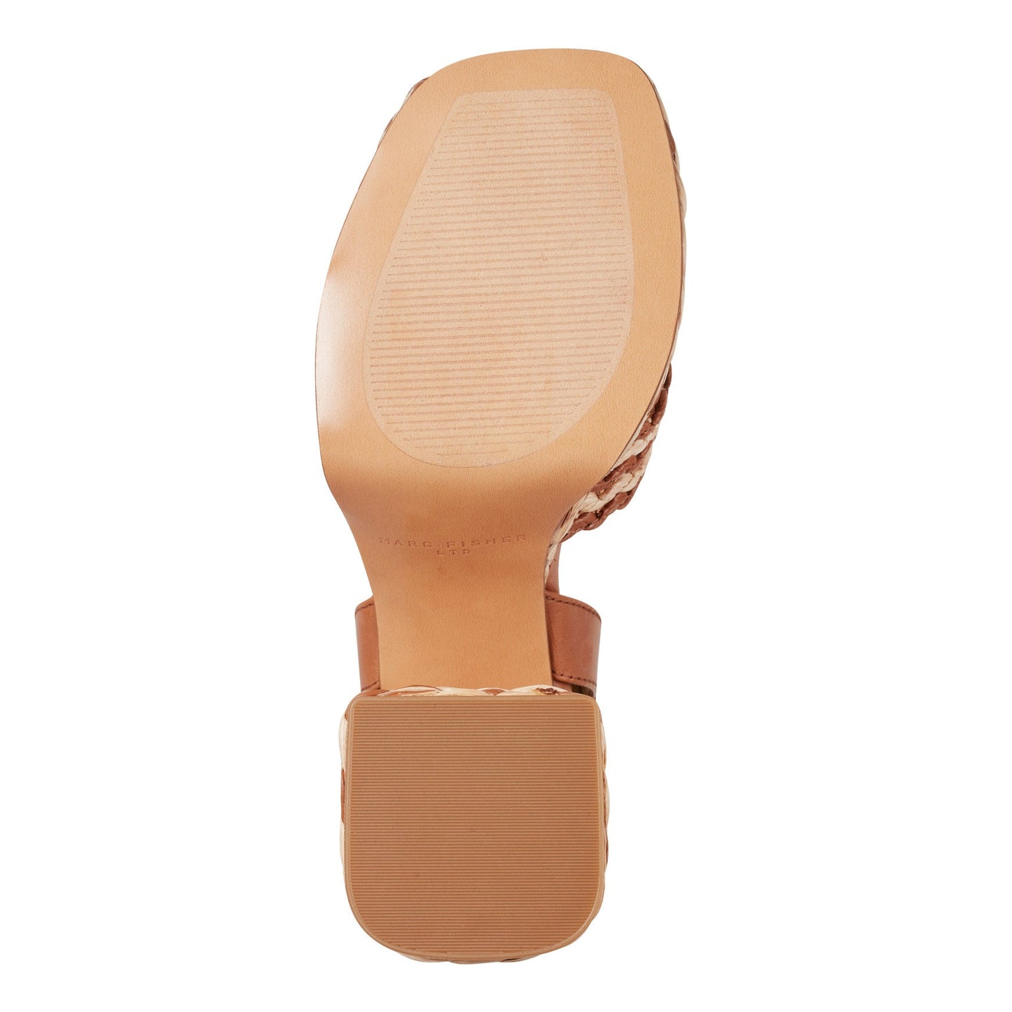 Marc Fisher Juliey Platform Sandal - Natural/Brown