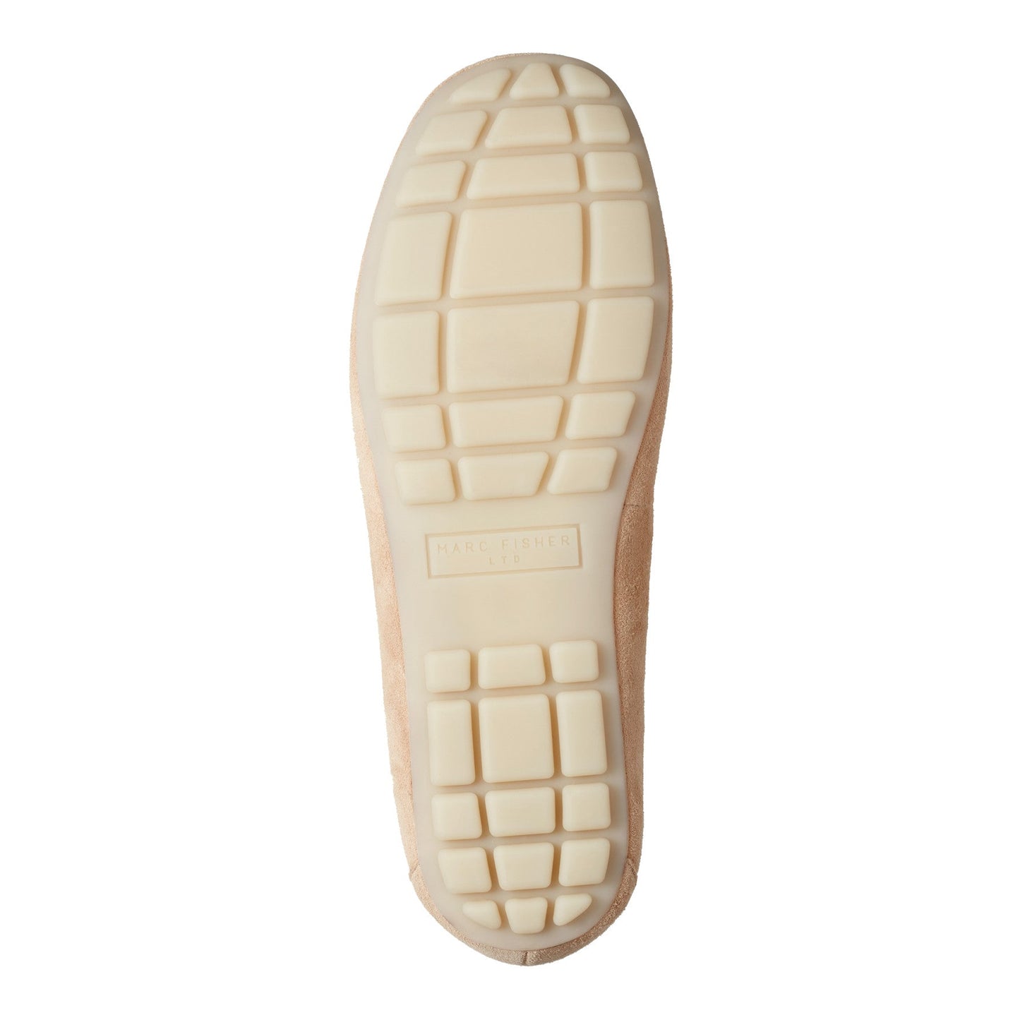 Marc Fisher Layney Casual Tassle Leather Loafer - Natural Suede
