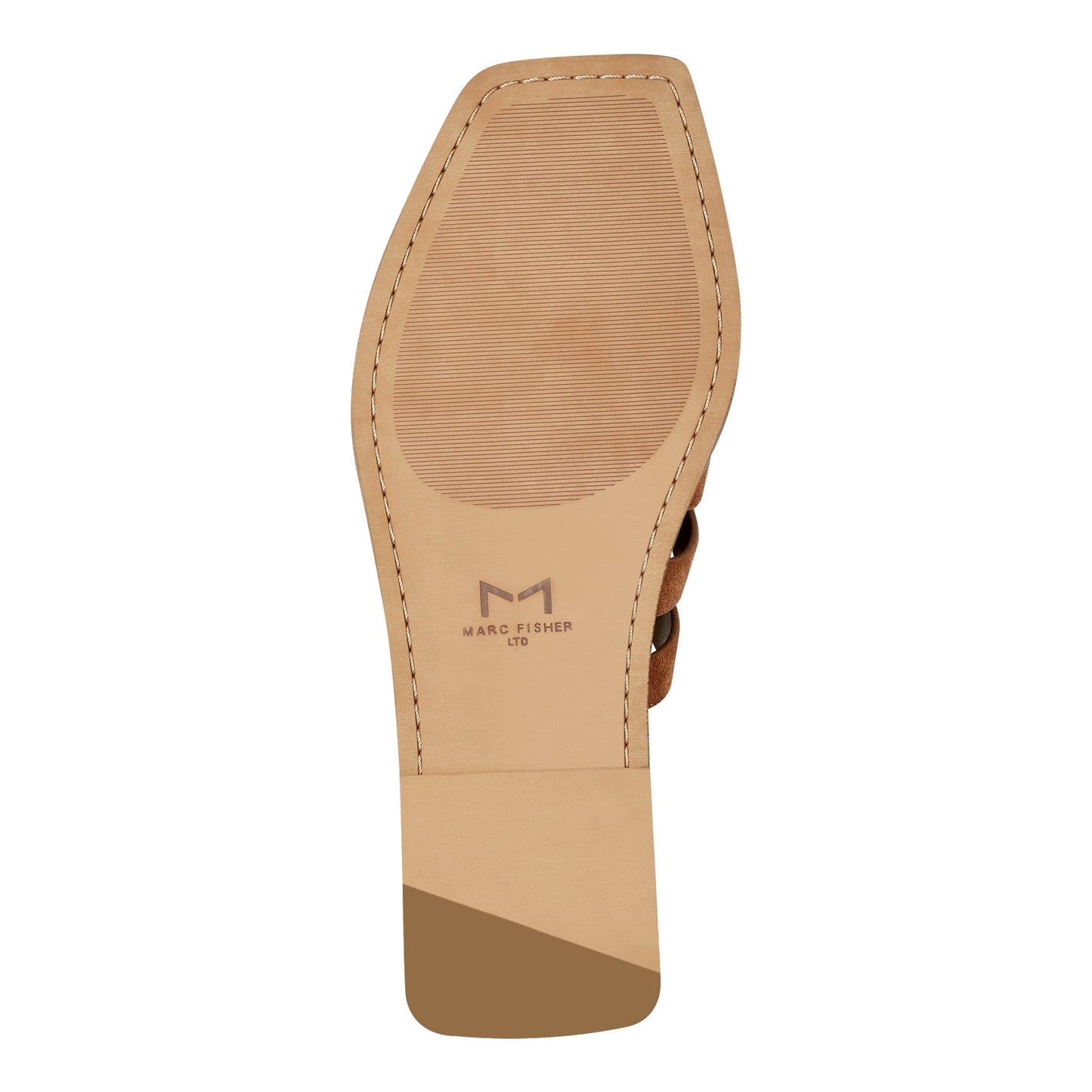 Marc Fisher Kimiko Flat Slide Sandal - Natural