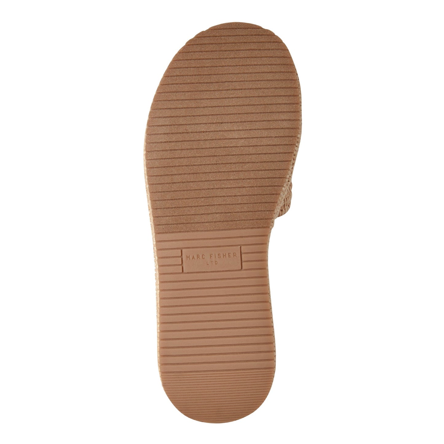 Marc Fisher Daylin Flatform Sandal - Natural Raffia