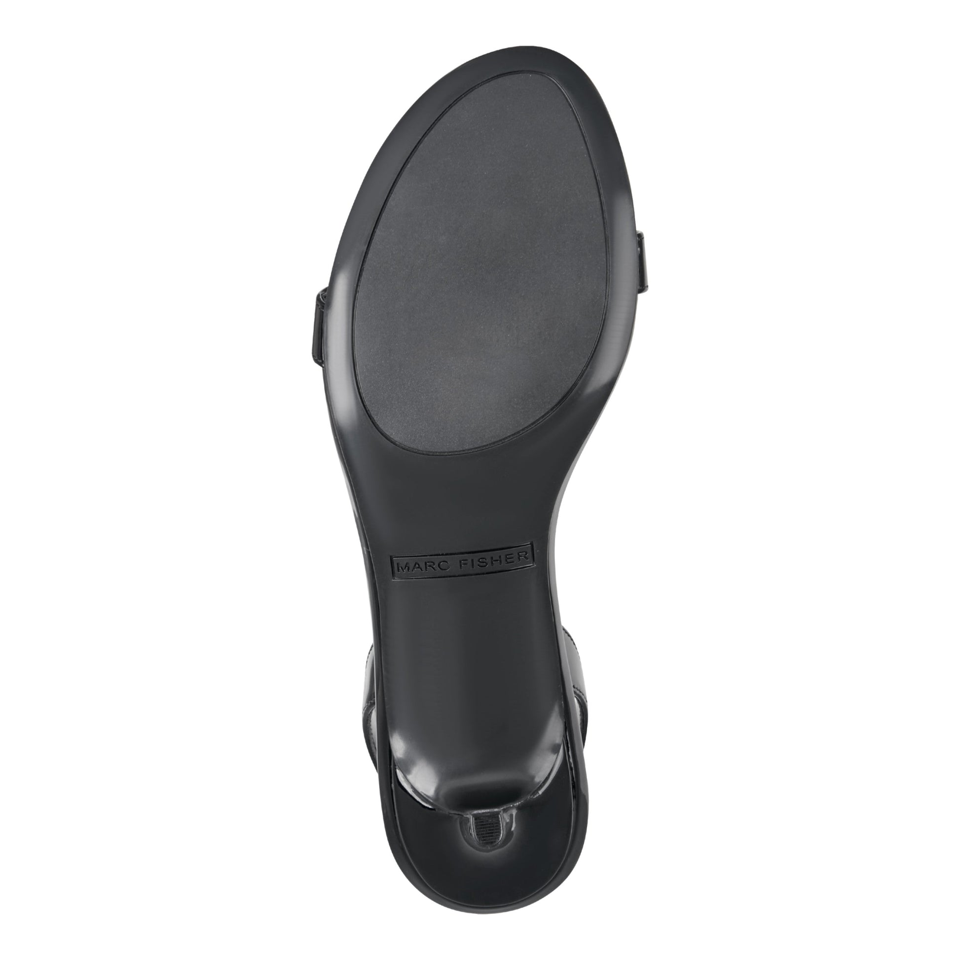 Marc Fisher Salla Slingback Kitten Heel Sandal - Black Patent