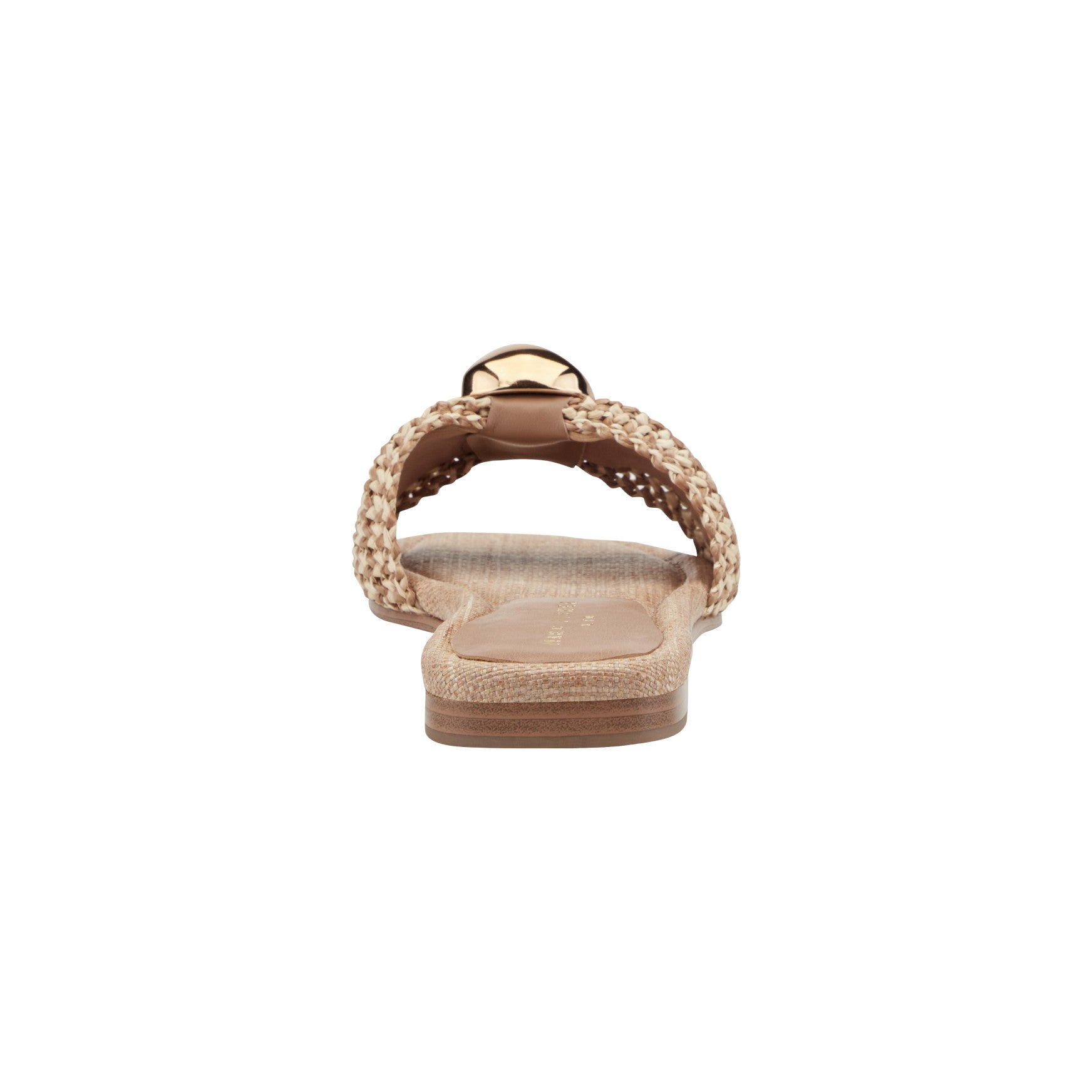 Marc Fisher Nalena Flat Slide Sandal - Natural Multi