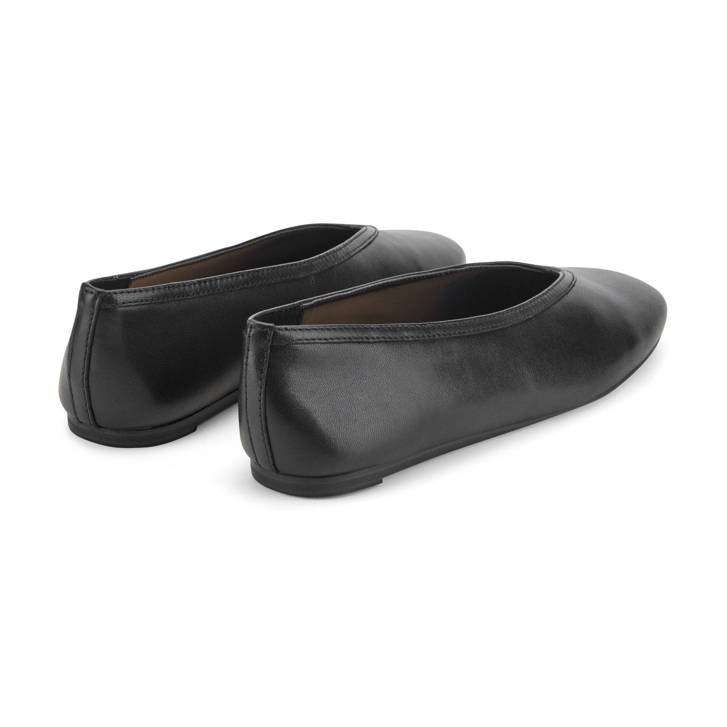 Marc Fisher Gradi Leather Ballet Flat - Black Leather