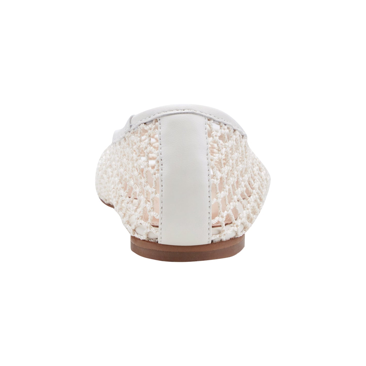 Marc Fisher Jazlyn Mesh Ballet Flat - Ivory Mesh