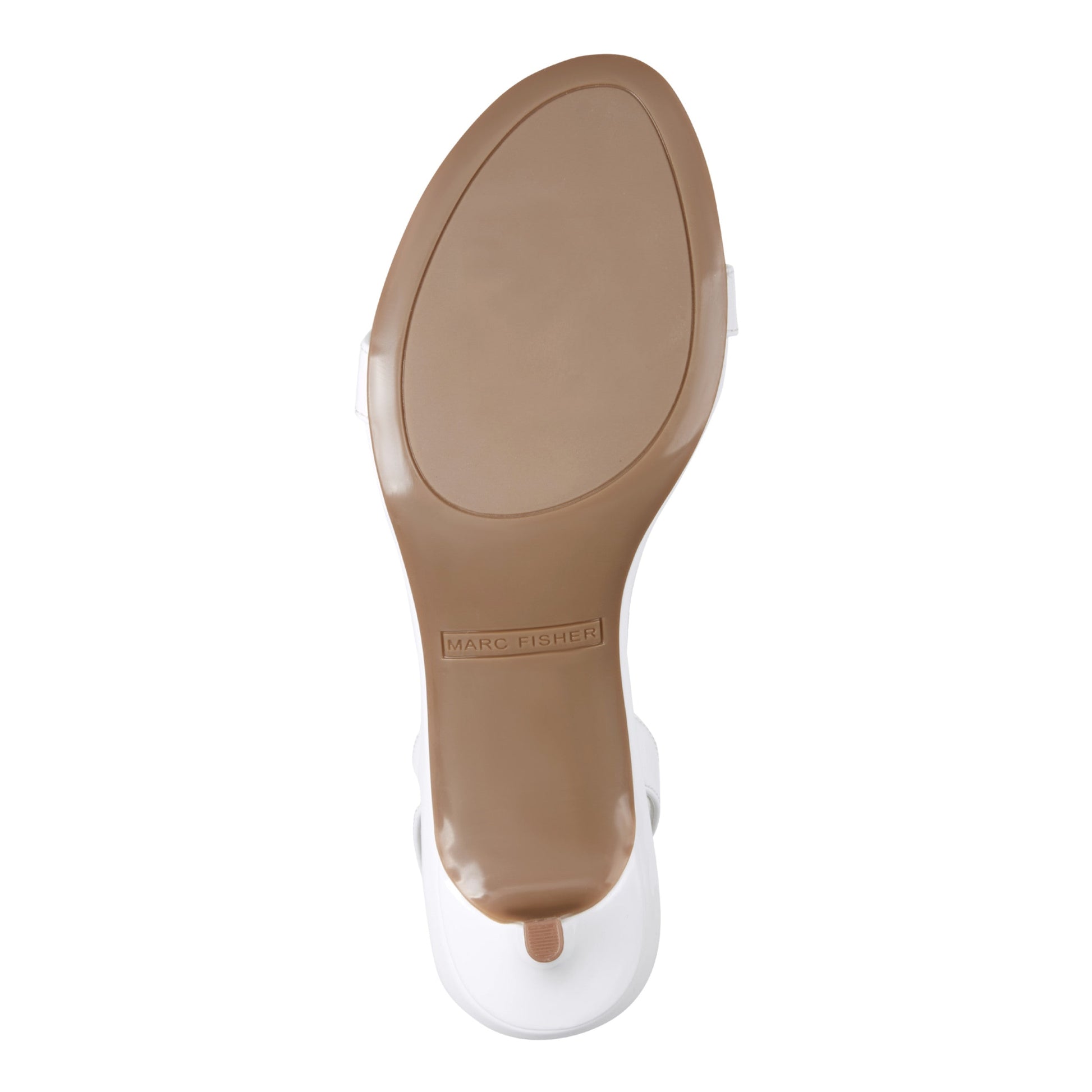 Marc Fisher Salla Slingback Kitten Heel Sandal - White Patent