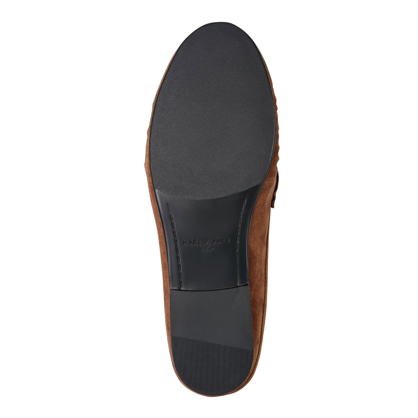 Marc Fisher Jaynie Leather Mule Loafer - Natural Suede