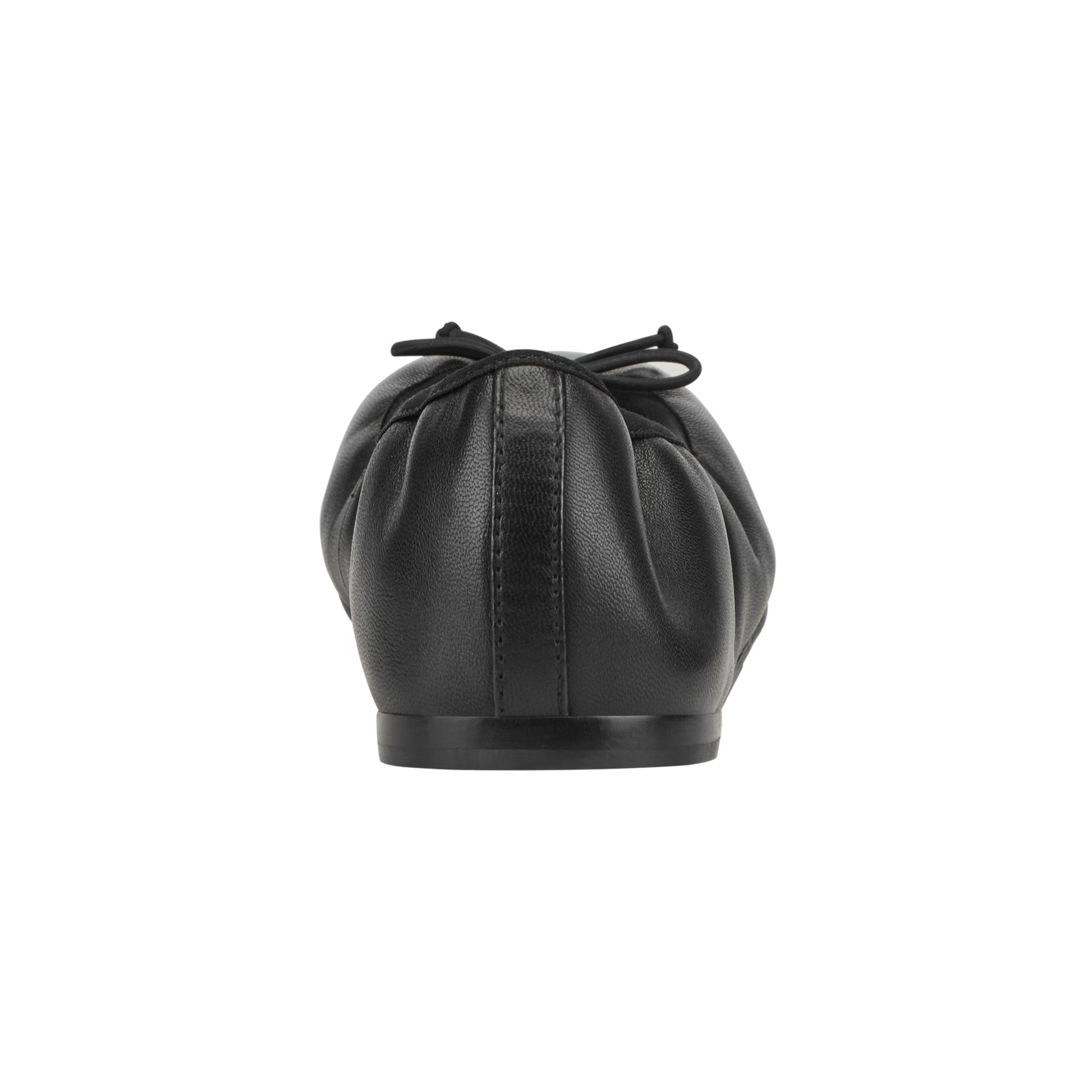 Marc Fisher Amellie Leather Ballet Flat - Black Leather