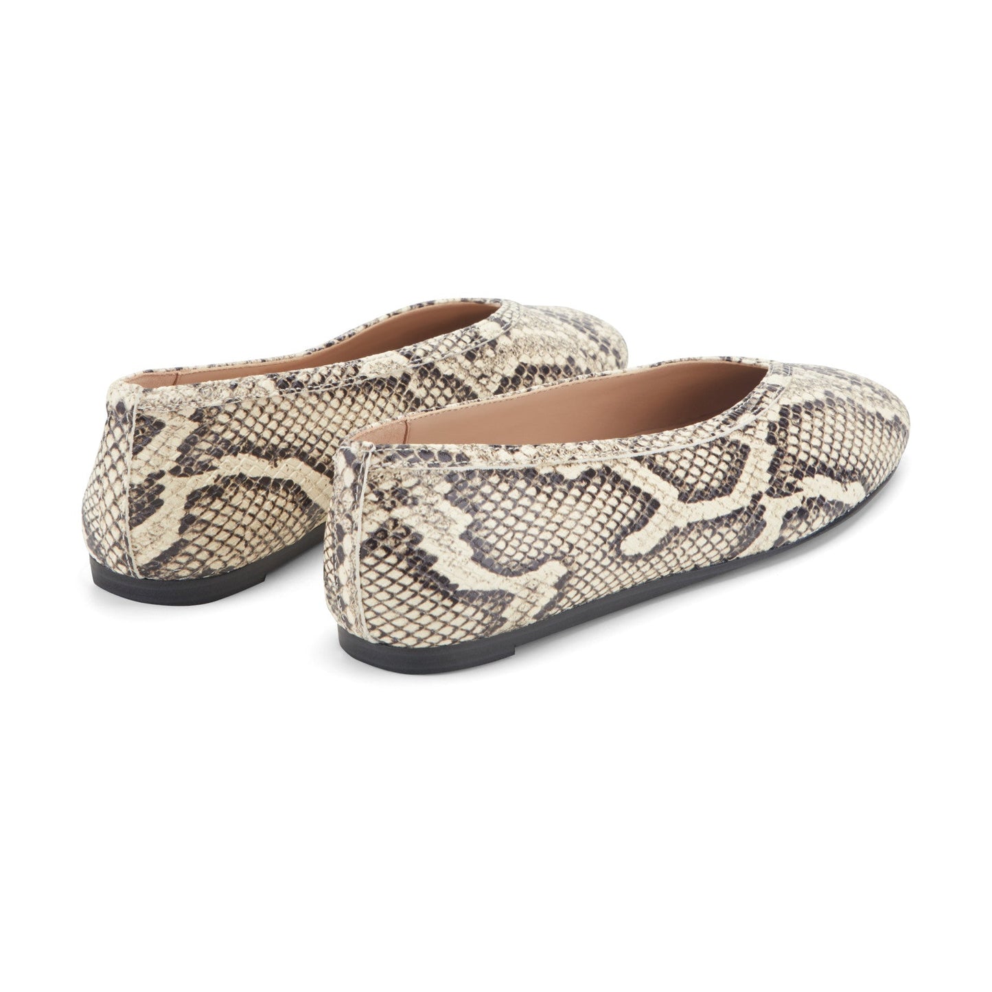 Marc Fisher Gradi Leather Ballet Flat - Snake Printed Leather