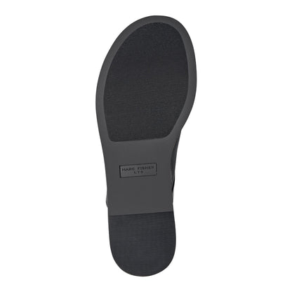 Marc Fisher Larissa Mesh Flat Mule - Black Mesh