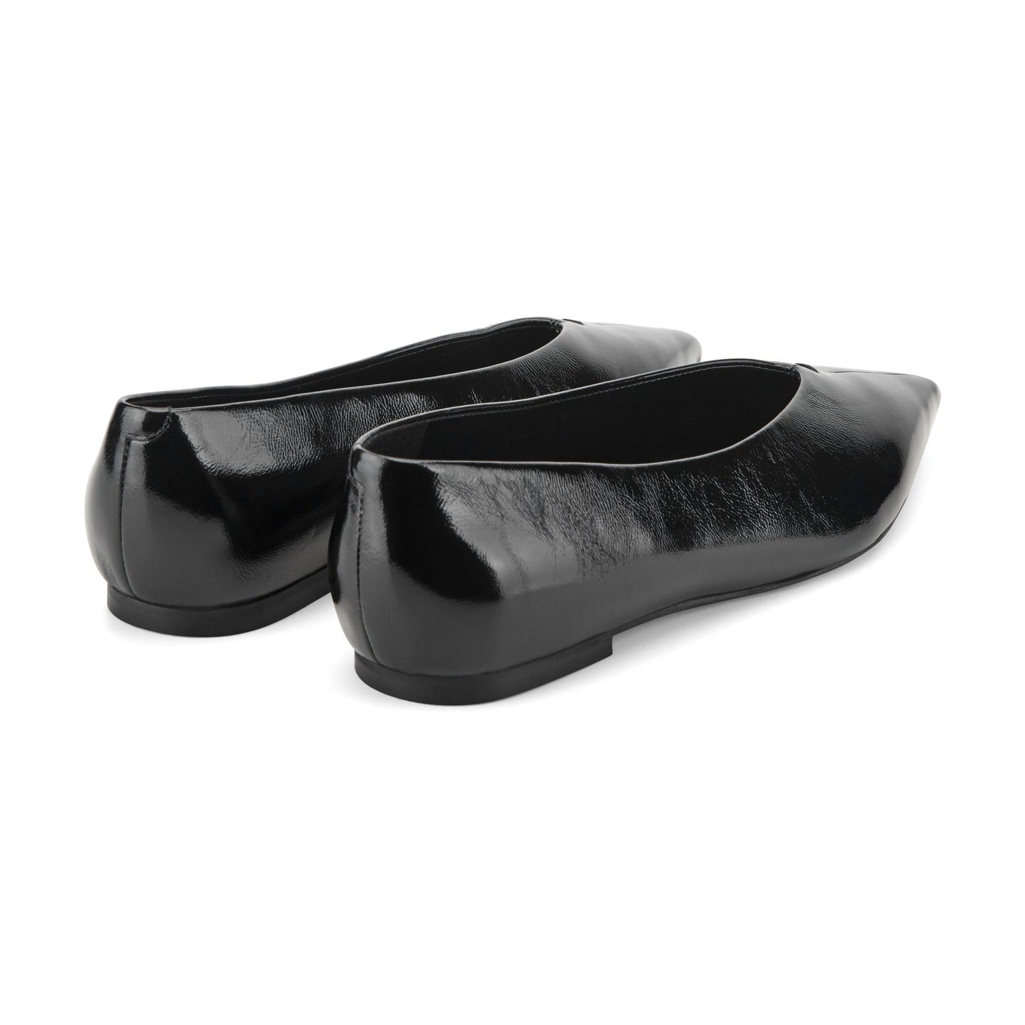 Marc Fisher Casee Leather Flat - Black Patent Leather