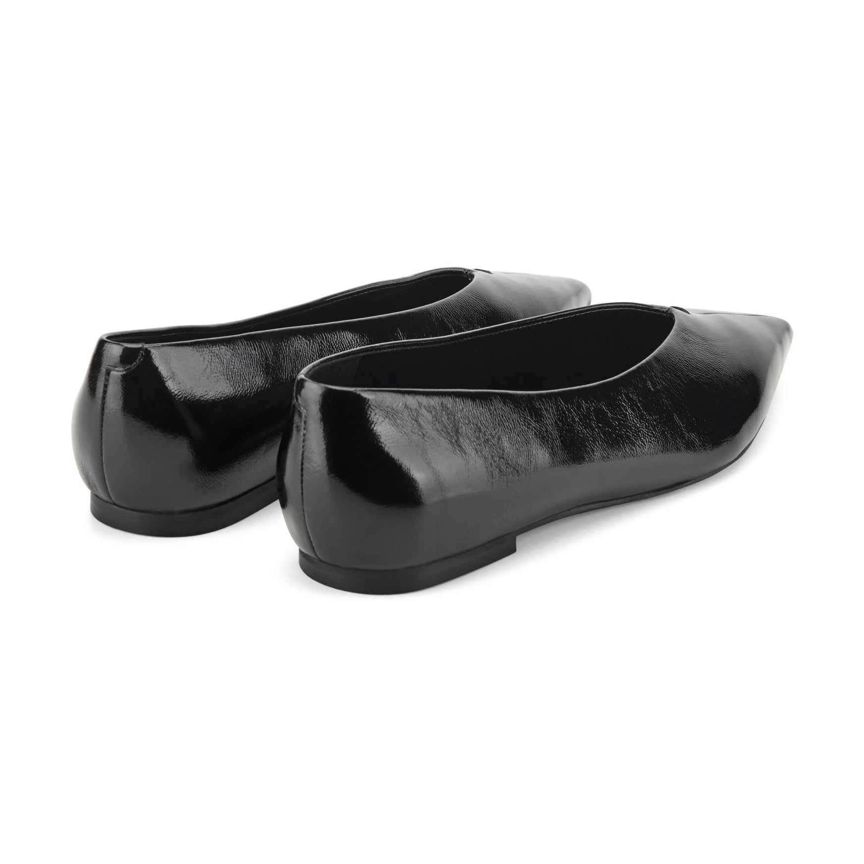 Marc Fisher Casee Leather Flat - Black Patent Leather