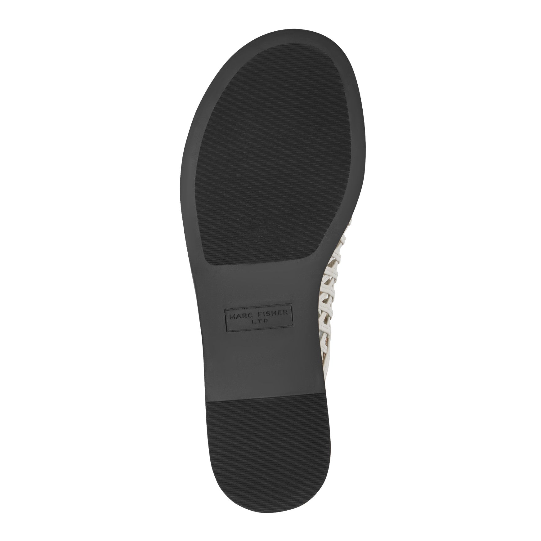 Marc Fisher Lynzi Woven Leather Mule - Ivory Leather