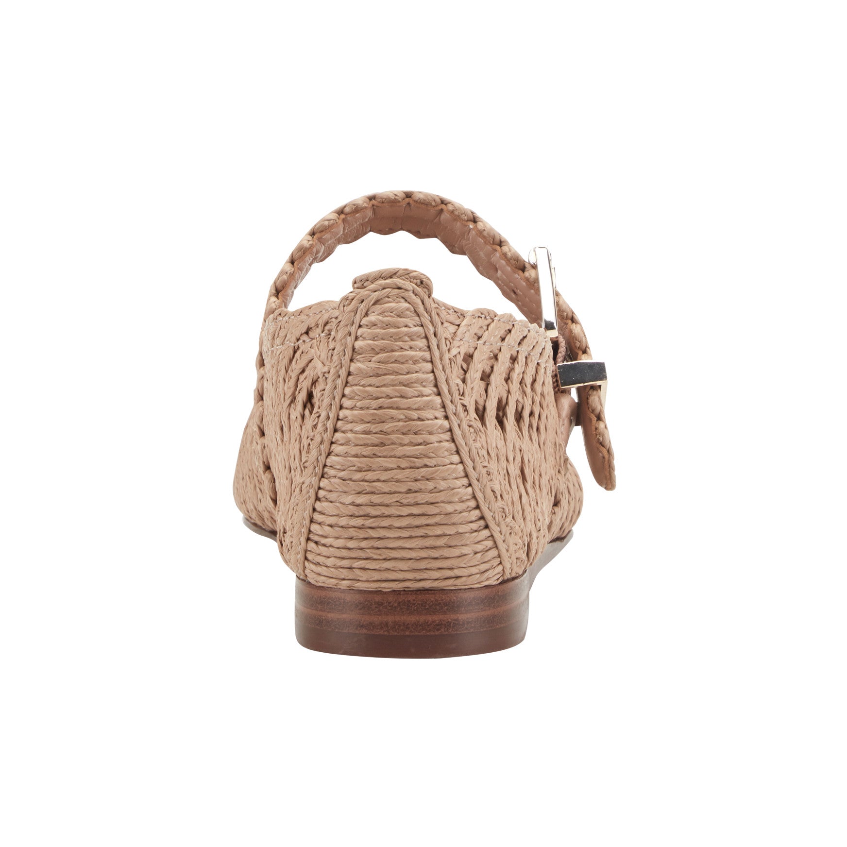 Marc Fisher Emillia Woven Mary Jane Ballet Flat - Natural