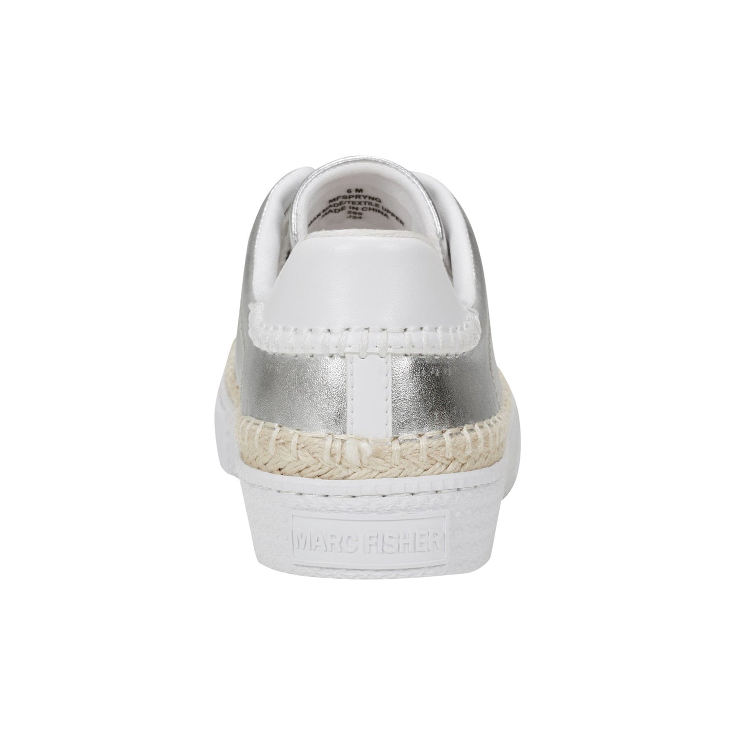 Marc Fisher Spryng Platform Laceup Sneaker - Silver