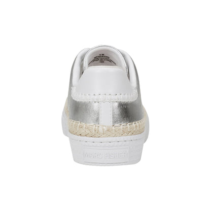 Marc Fisher Spryng Platform Laceup Sneaker - Silver
