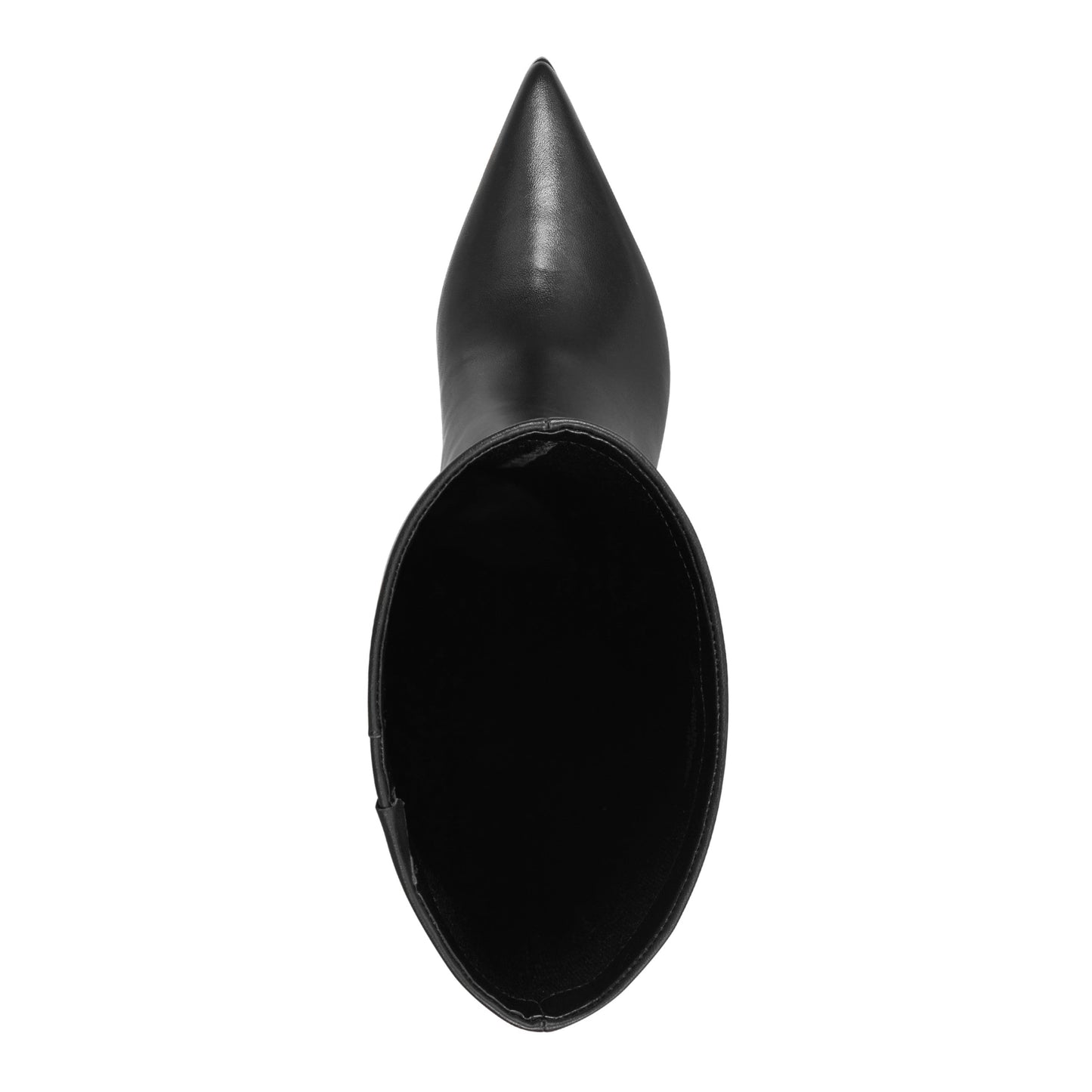 Marc Fisher Estella Knee High Leather Boot - Black Leather