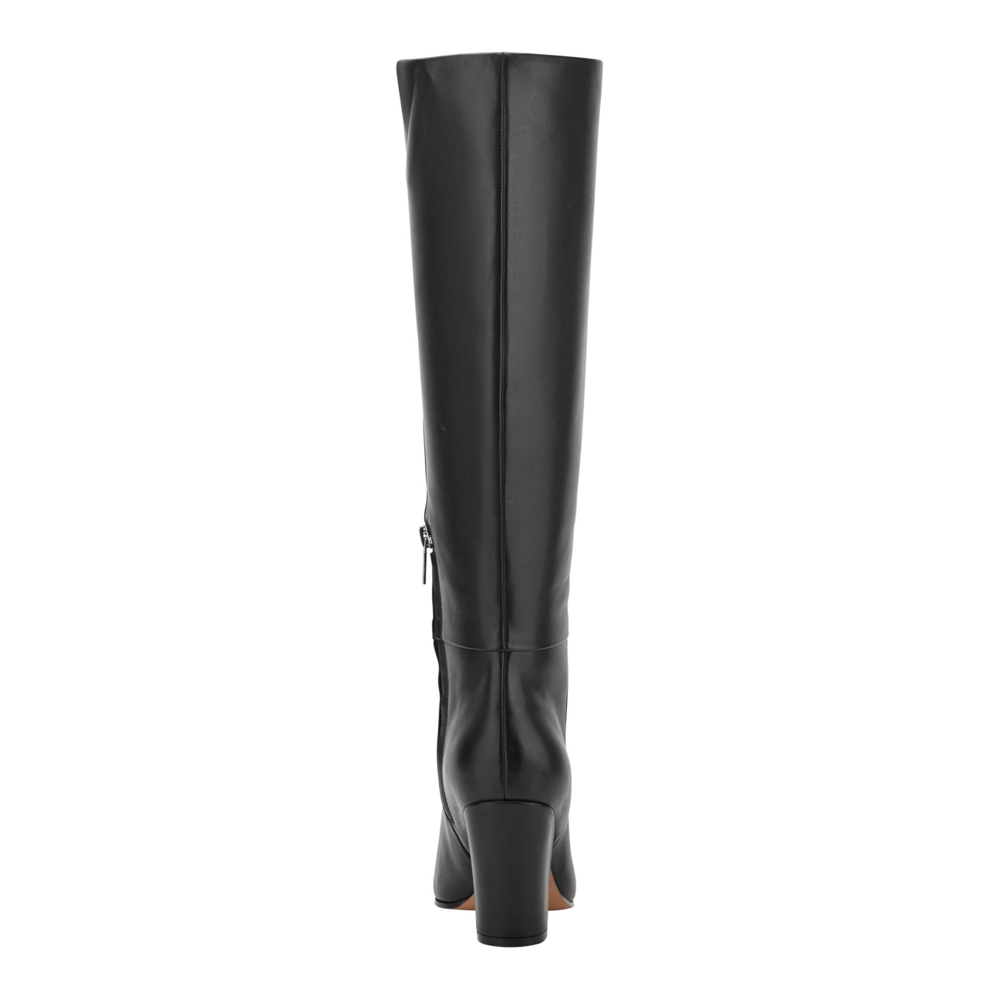 Marc Fisher Estella Knee High Leather Boot - Black Leather