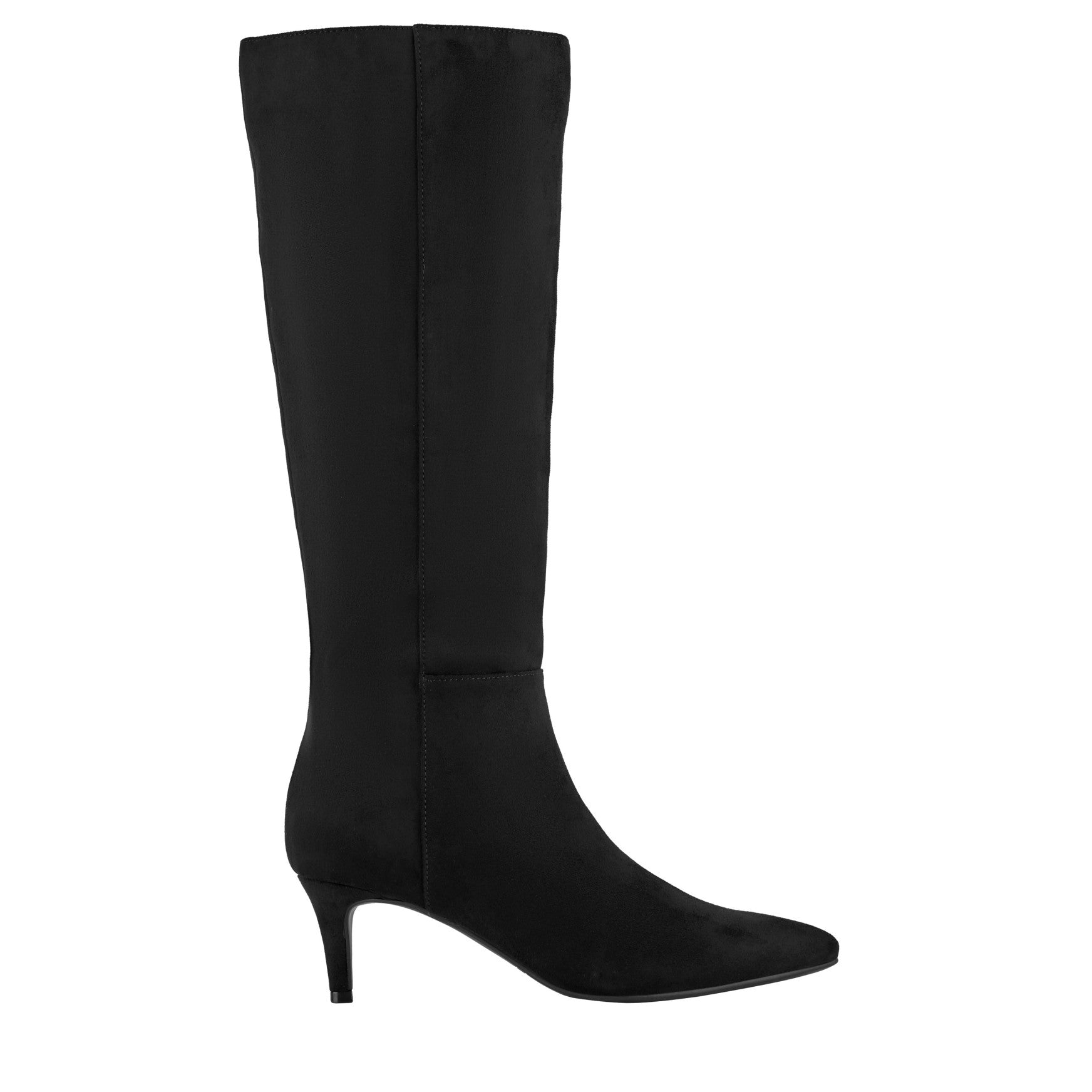 Marc Fisher Glint Kitten Heel Boot - Black