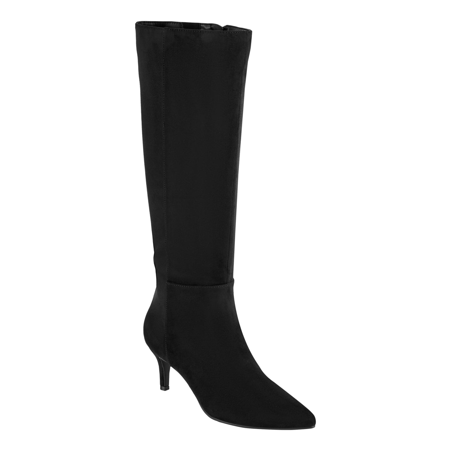 Marc Fisher Glint Kitten Heel Boot - Black