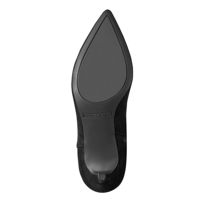 Marc Fisher Glint Kitten Heel Boot - Black