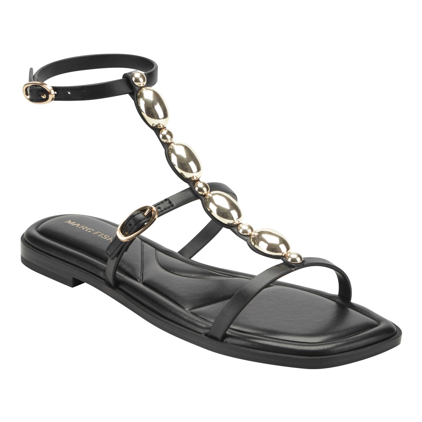 Marc Fisher Folai Gladiator Sandal - Black