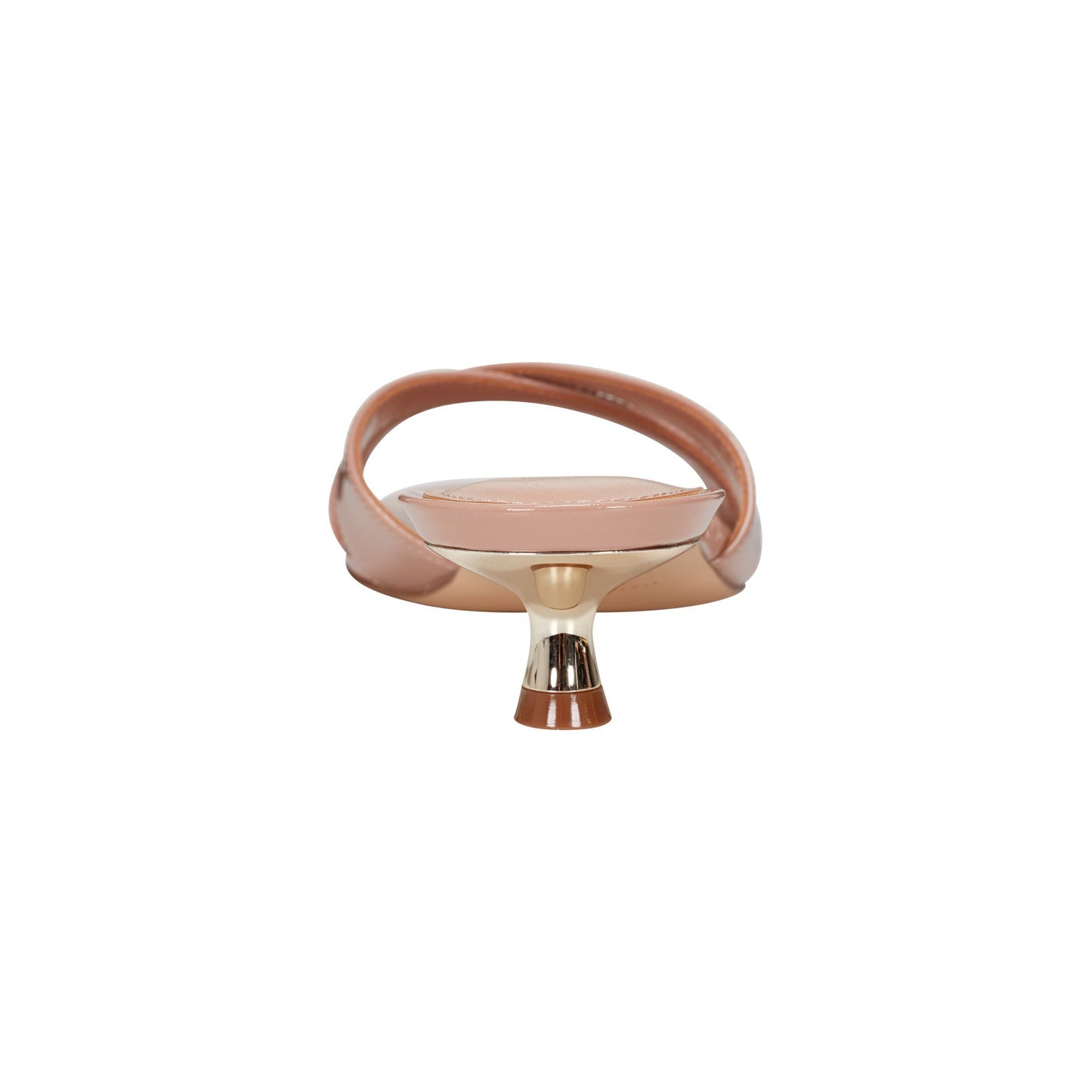 Marc Fisher Tracey Slide Dress Sandal - Natural Patent