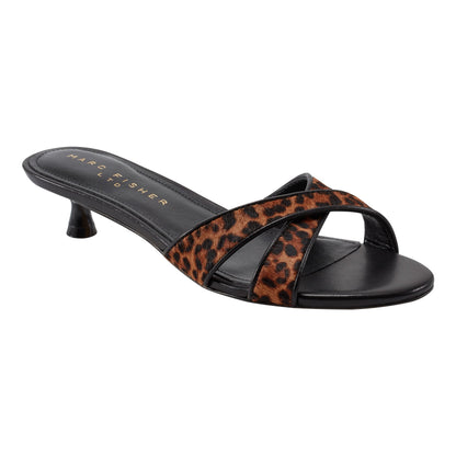 Marc Fisher Tracey Slide Dress Sandal - Leopard