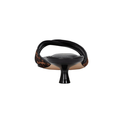 Marc Fisher Tracey Slide Dress Sandal - Leopard
