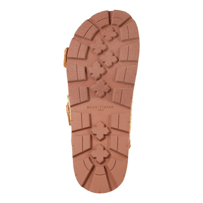 Marc Fisher Mylan Footbed Sandal - Natural