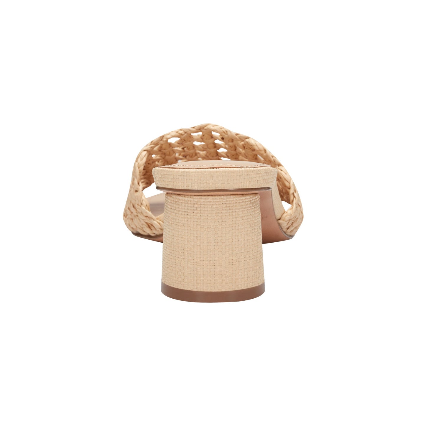 Marc Fisher Jazmine Dress Slide Sandal - Natural Raffia