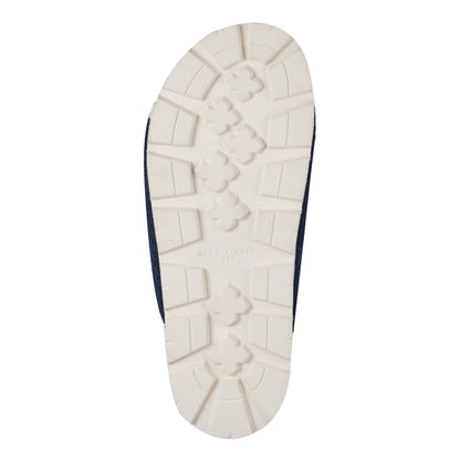 Marc Fisher Brinleys Footbed Sandal - Navy/Cream