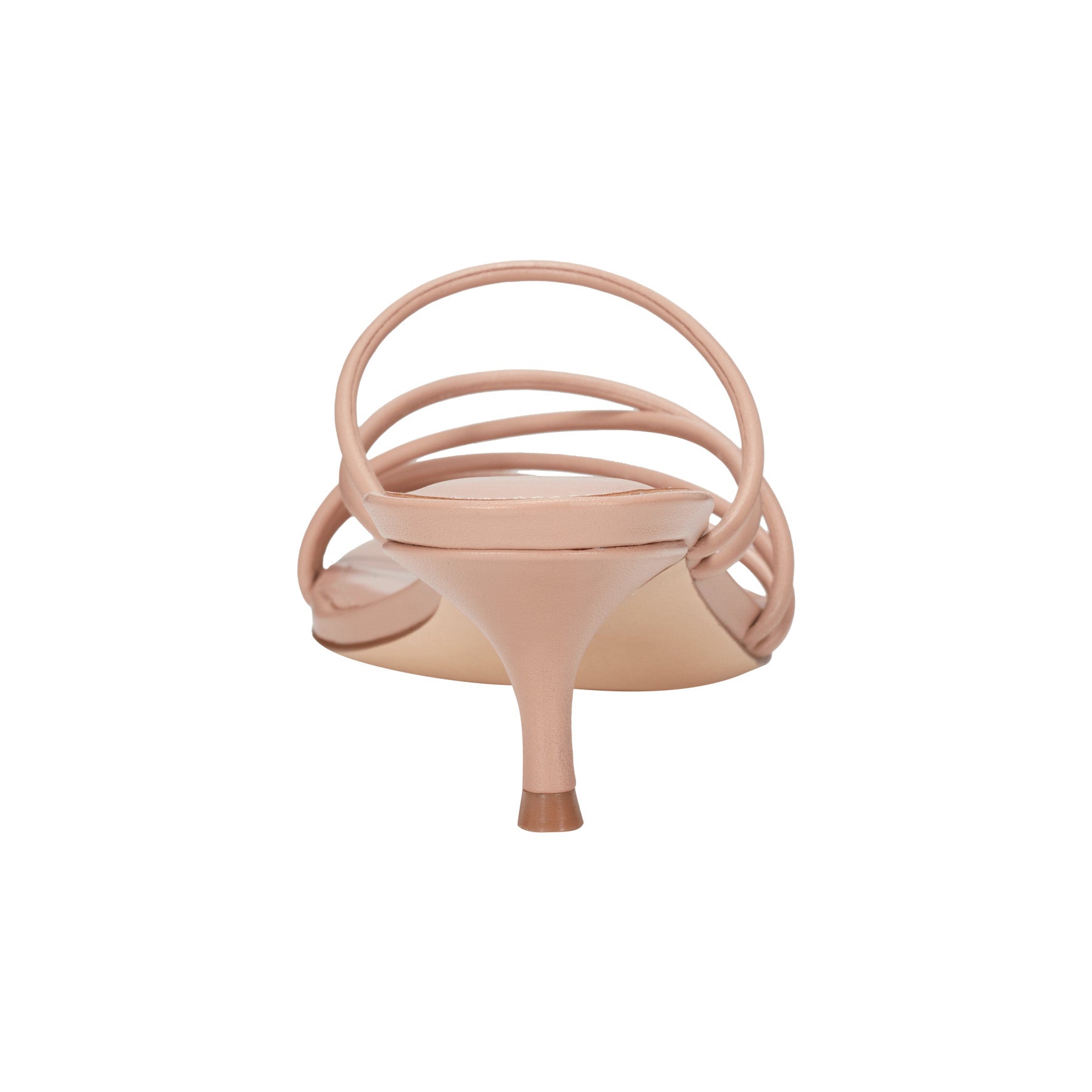 Marc Fisher Banna Strappy Leather Dress Sandal - Natural Leather