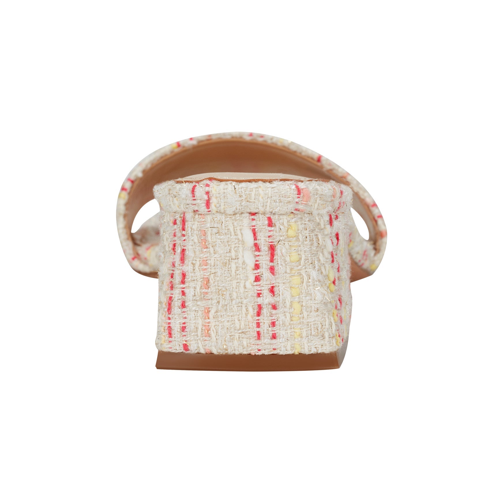 Marc Fisher Olysa Slide Dress Sandal - Red/Cream Stripe