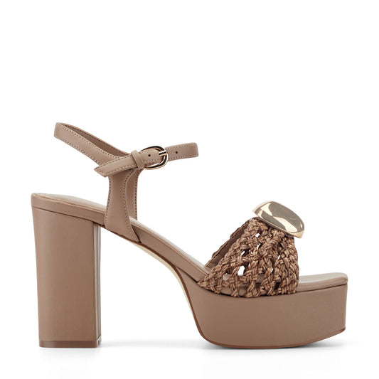 Marc Fisher Cabell Platform Sandal - Natural