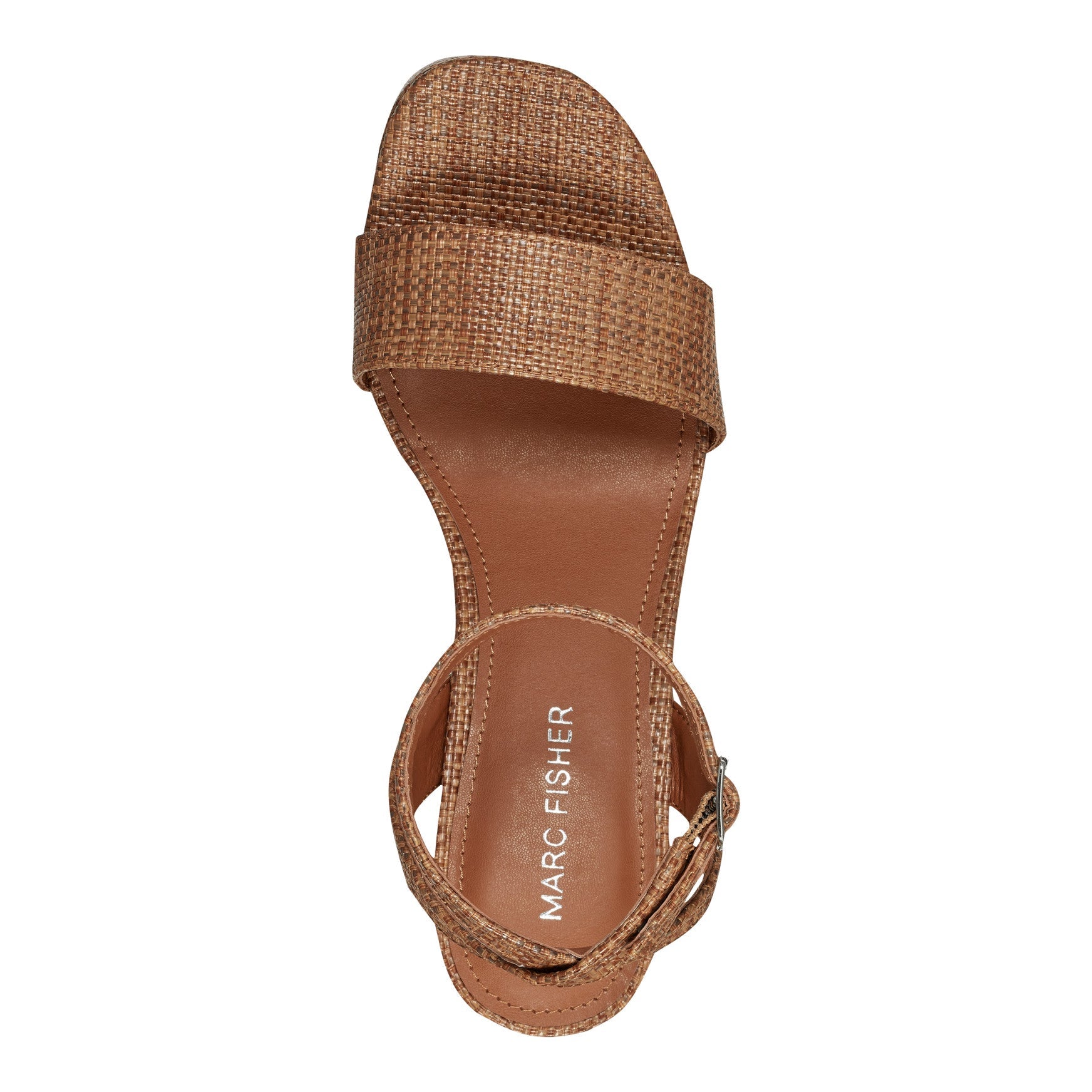 Marc Fisher Sadel Platform Sandal - Cognac