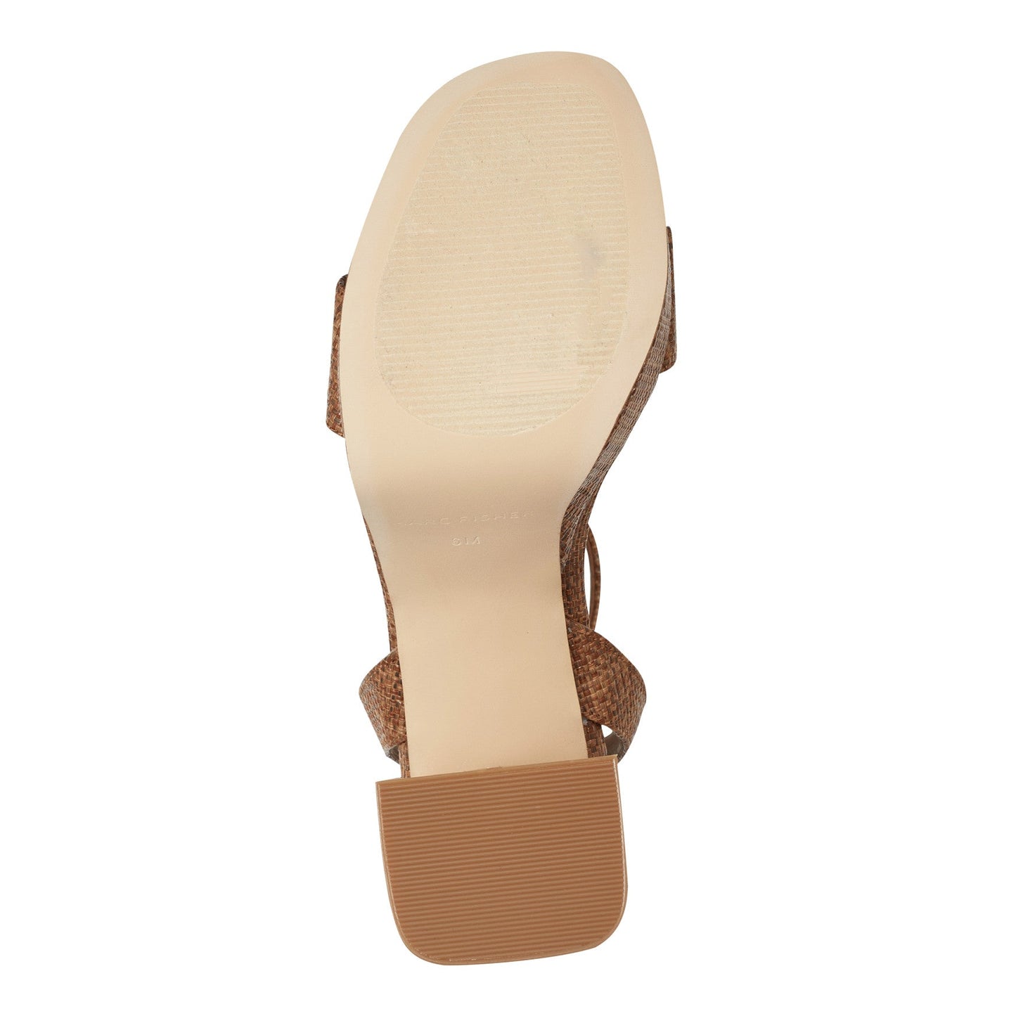 Marc Fisher Sadel Platform Sandal - Cognac