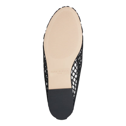Marc Fisher Jazlyn Mesh Ballet Flat - Black Mesh