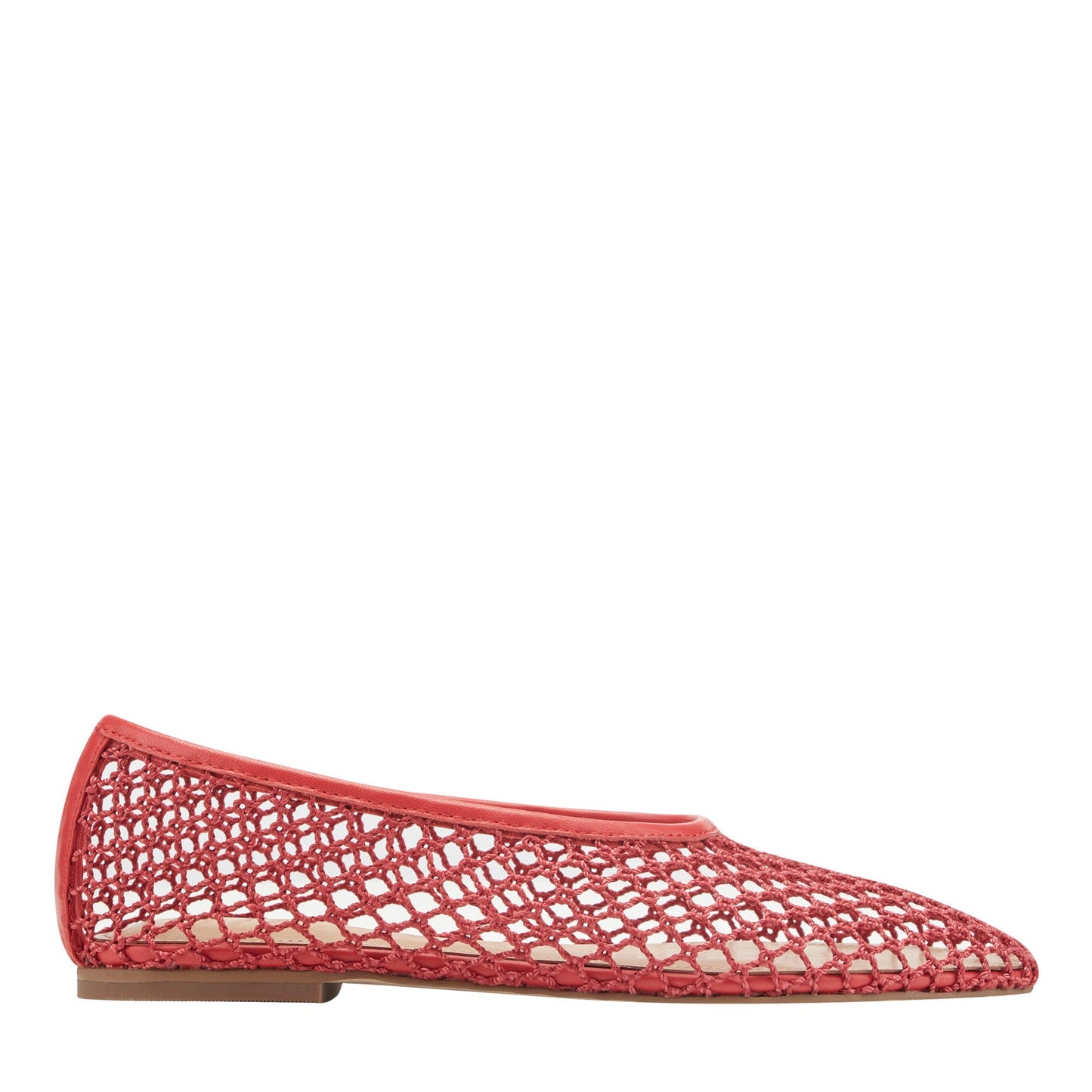 Marc Fisher Jazlyn Mesh Ballet Flat - Red Mesh