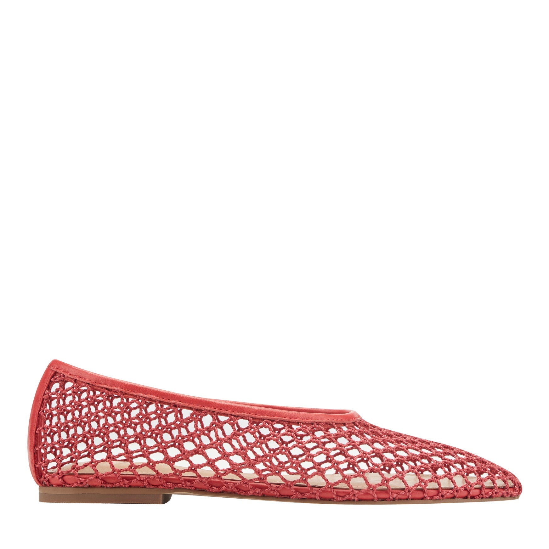 Marc Fisher Jazlyn Mesh Ballet Flat - Red Mesh