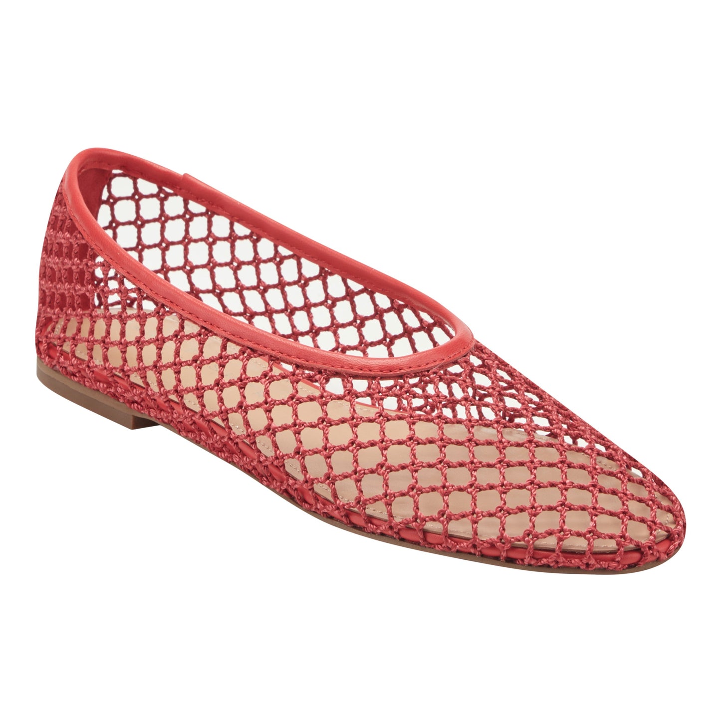 Marc Fisher Jazlyn Mesh Ballet Flat - Red Mesh