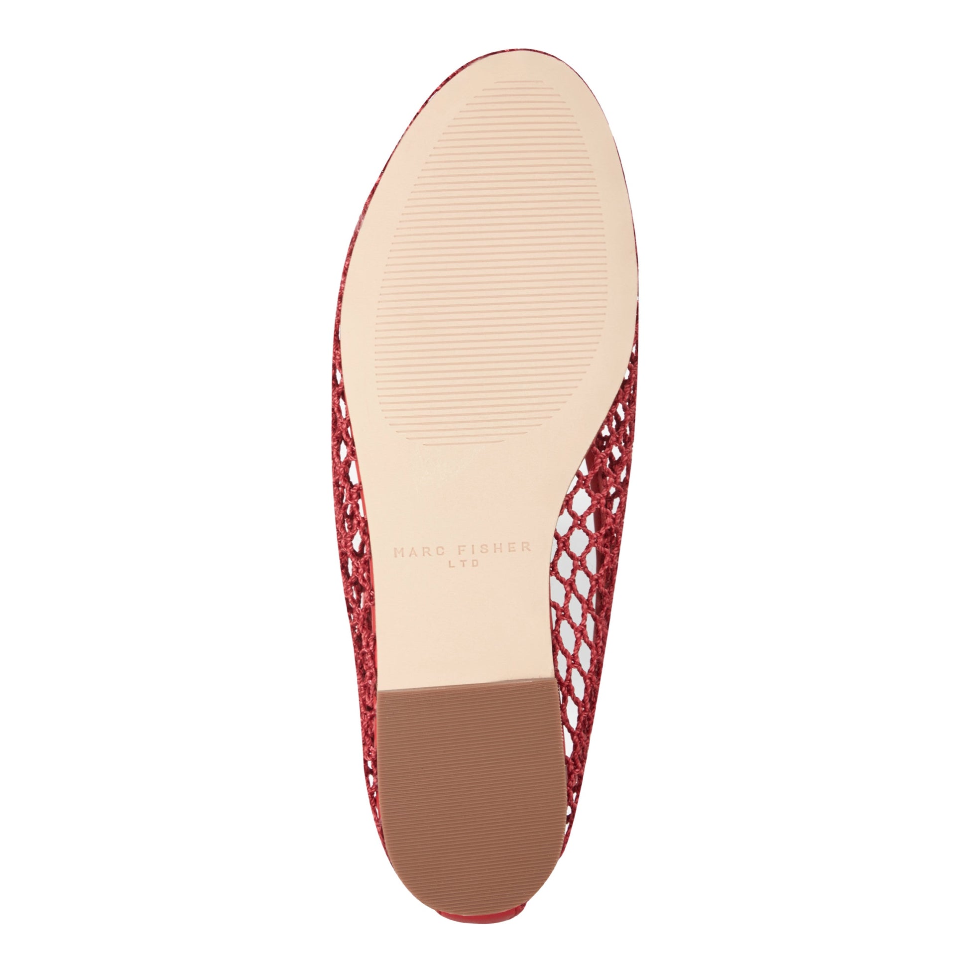 Marc Fisher Jazlyn Mesh Ballet Flat - Red Mesh