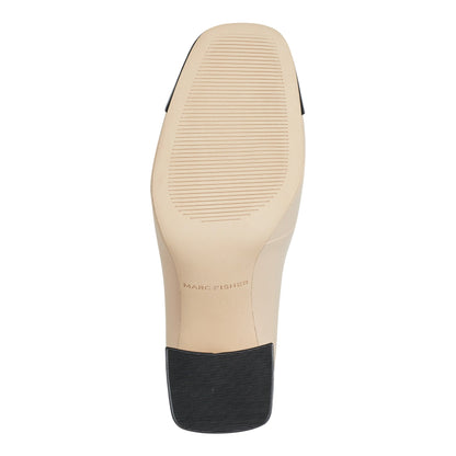 Marc Fisher Charine Cap Toe Mary Jane - Natural/Black