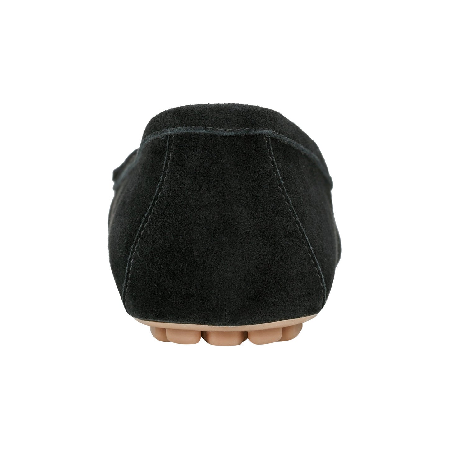 Marc Fisher Layney Casual Tassle Leather Loafer - Black Suede