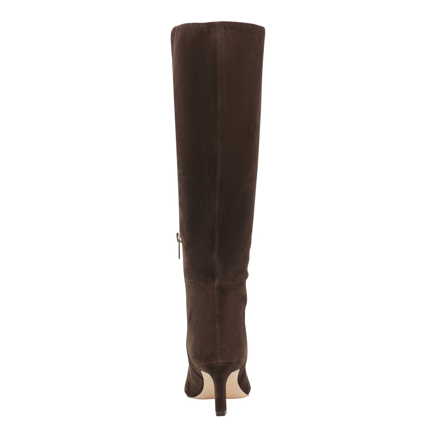 Marc Fisher Eva Leather Boot - Dark Brown Suede