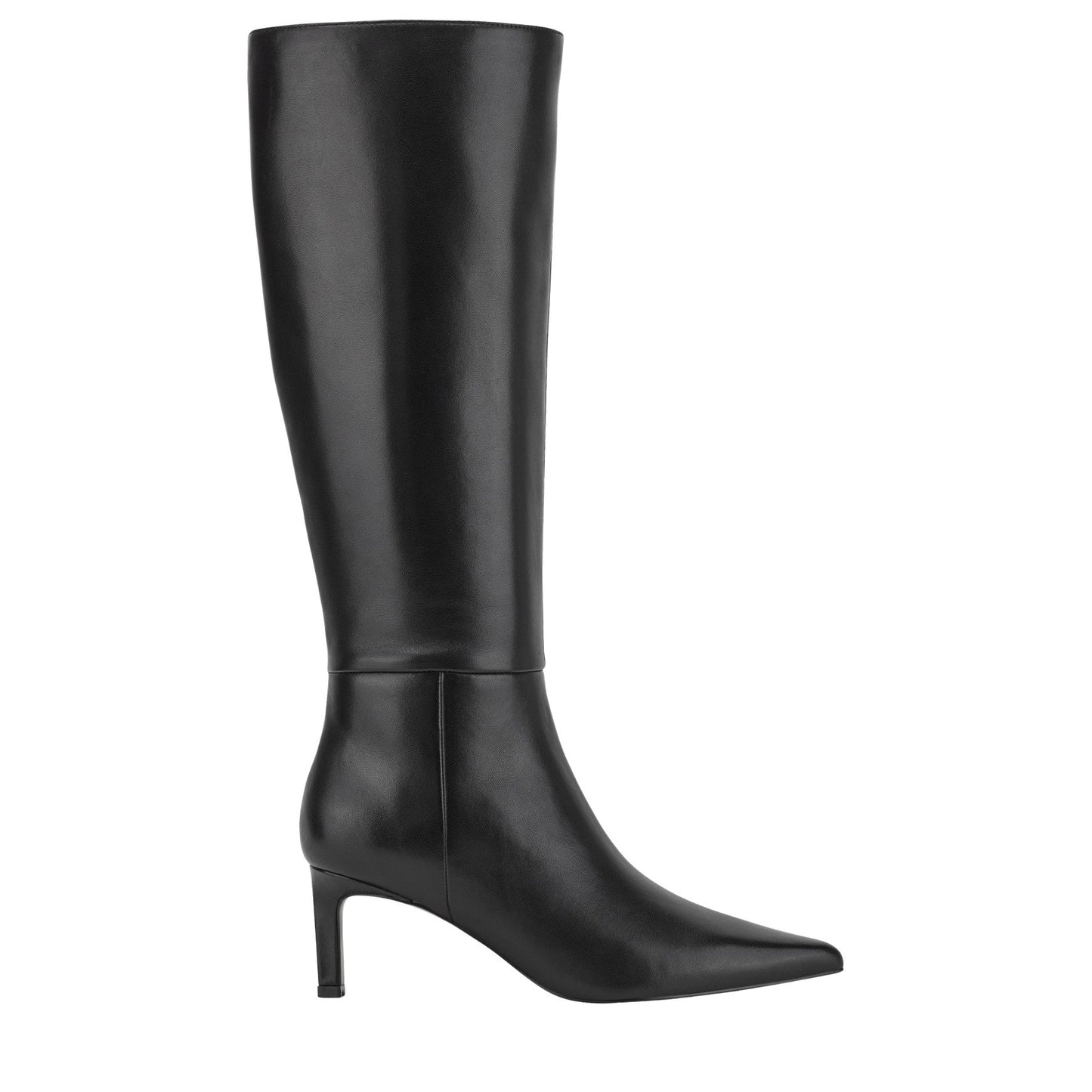 Marc Fisher Eva Leather Boot - Black Leather