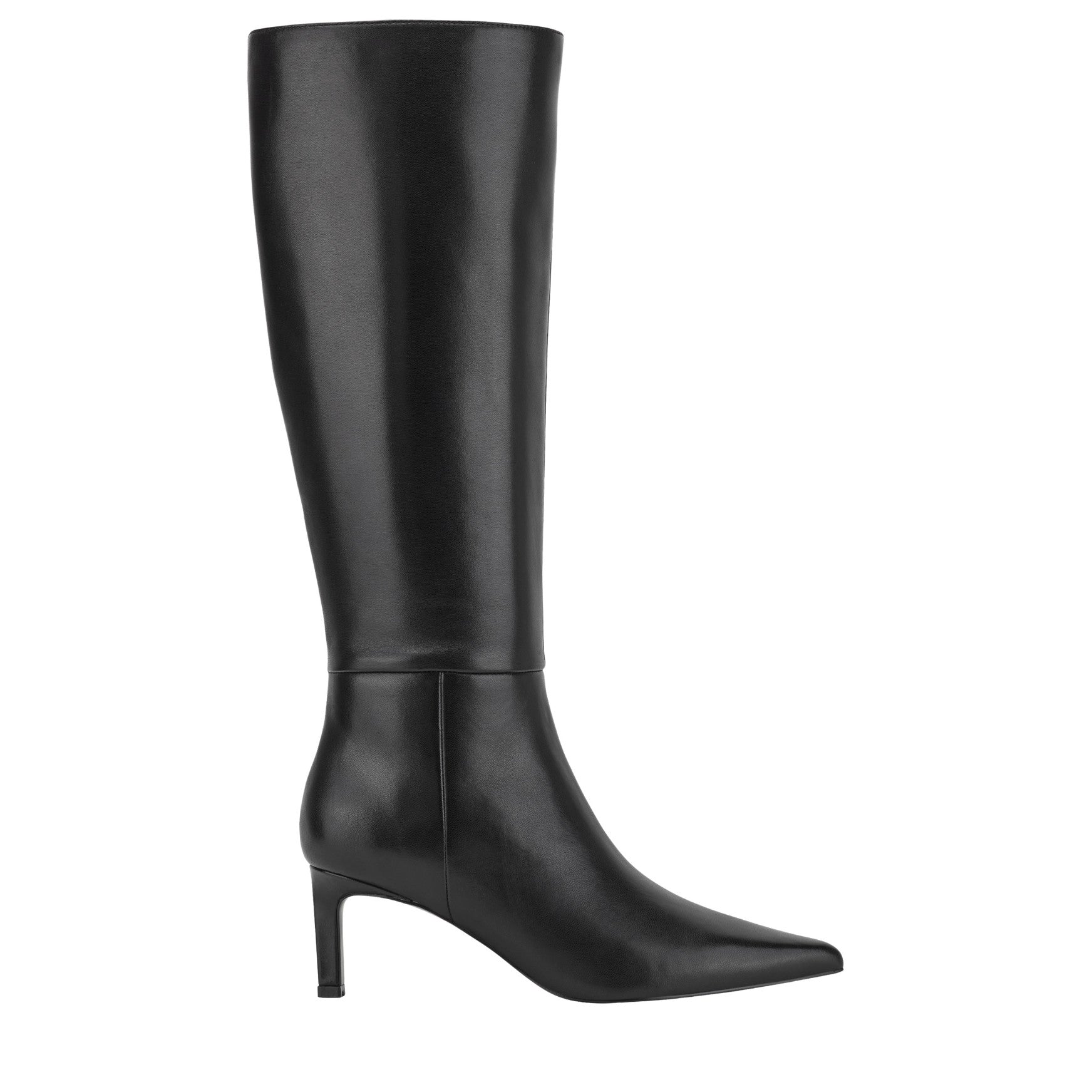 Marc Fisher Eva Leather Boot - Black Leather