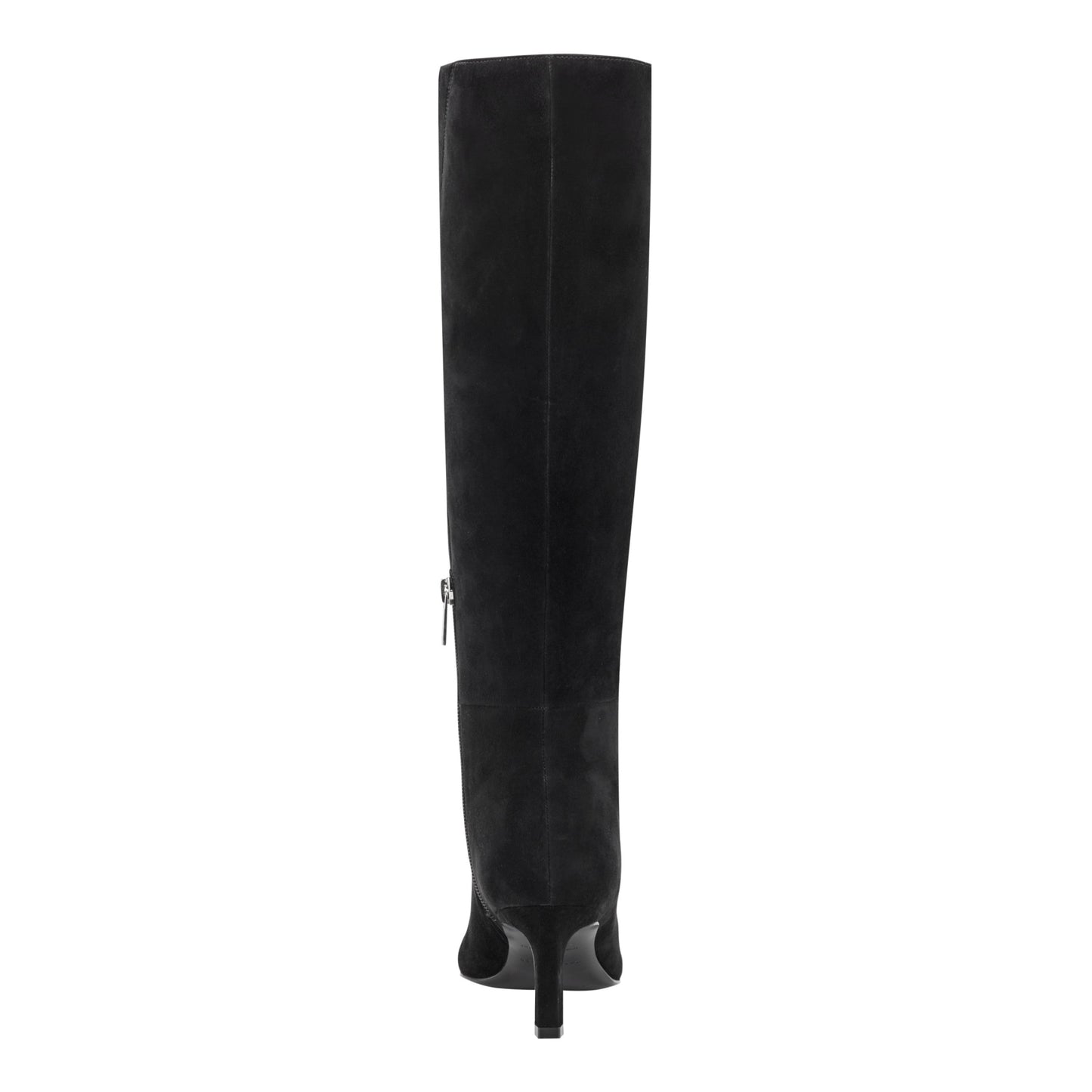 Marc Fisher Eva Leather Boot - Black Suede