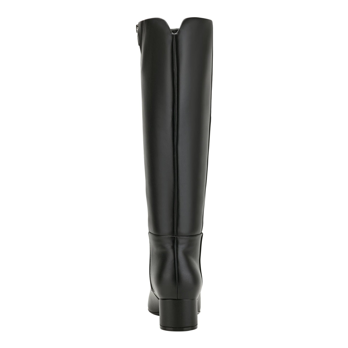 Marc Fisher Gradia Wide Calf Block Heel Boot - Black